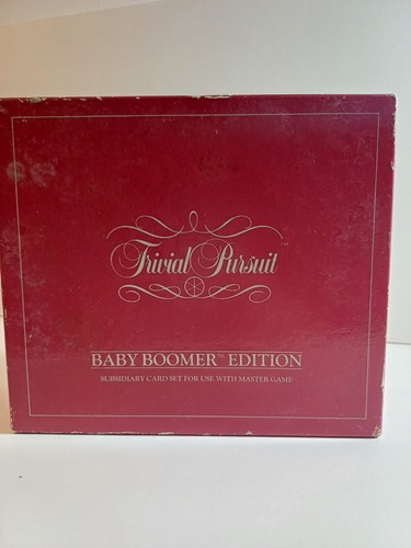 Trivial pursuit baby boomer - trivial,