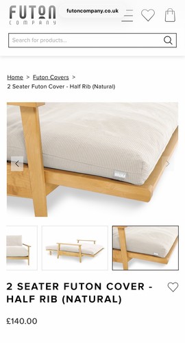 Futon company double half rib - company,