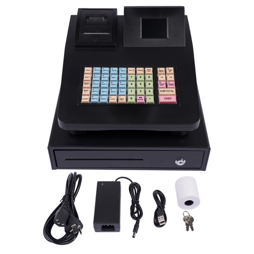 Electronic cash register shop - electronic,