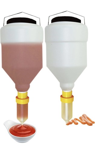 Sauce dispenser hanging - sauce,
