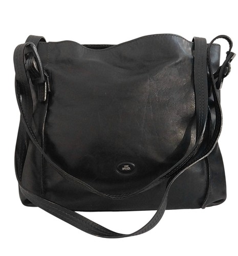 The bridge large - black, leather