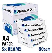 A4 White 80gsm Paper - 5 Reams