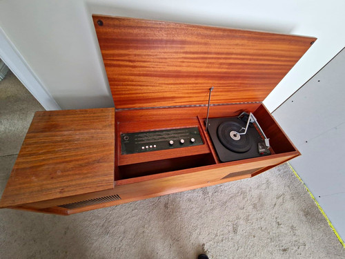 Ekco vintage stereo - ekco, wooden