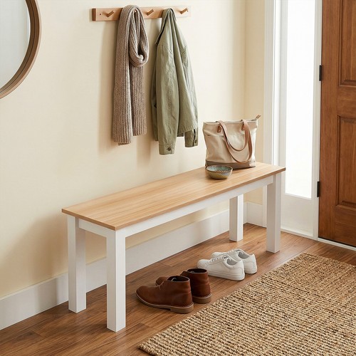 Wooden bench 120 - wooden, 120×30×45cm
