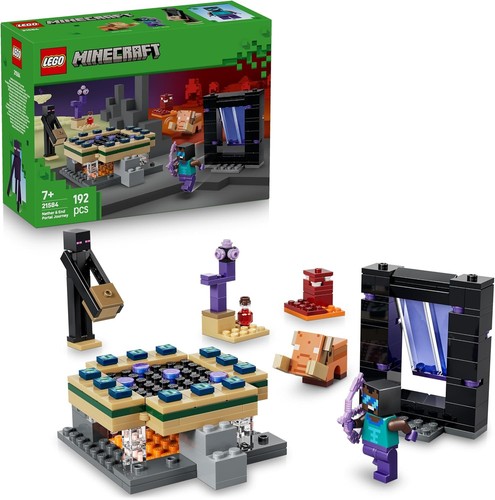 Lego minecraft nether end - nether,