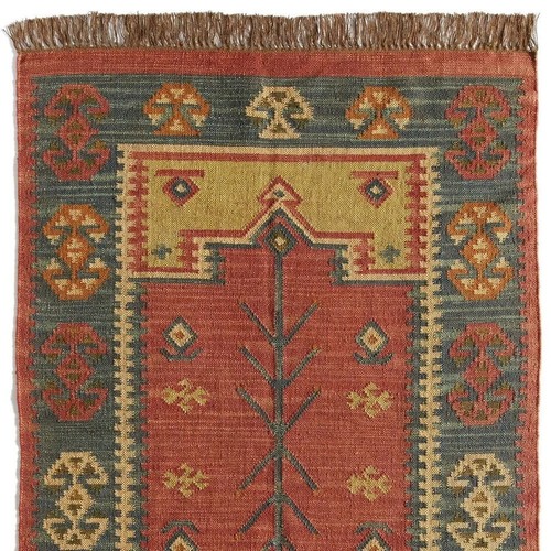 Kilim wool jute - wool, rug