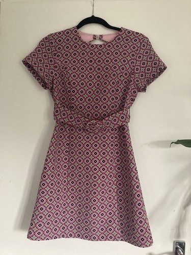 Zara pink geometric - pink, mini