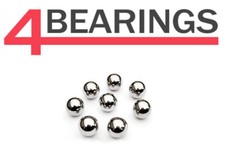 Steel Ball Bearings 1/4" inch Diameter for Wheels & Bottom Bracket British made