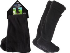 Mens Fleece Wellie Wellington