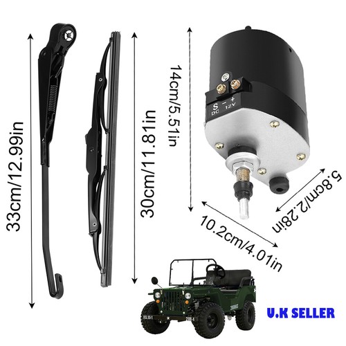 12v universal windscreen wiper - 12v,