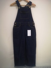Pixie Girl Size Indigo Blue Denim Dungaree