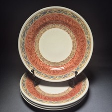 4 Churchill Ports of Call BHS Jeff Banks Zarand Ceramic Cake Plates 6.75" 17cm