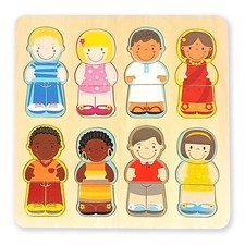 Multicultural Wooden Jigsaw