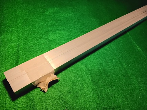Aluminium square tube 25 - 2x,