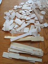 A Collection Of Antique And Celluloid Piano Keytops, Free Postage