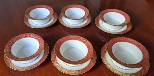 Haviland gda limoges custard - gda,