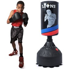 4ft Kids Free Standing Punch Bag Junior MMA Punching For Boys And Girls Gift