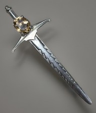 Vintage Miracle Sword Brooch