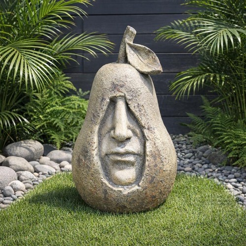 Stone effect fruit apple and - apple,