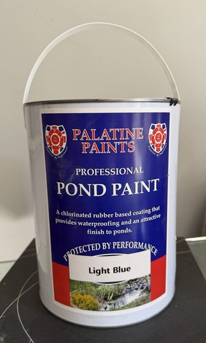Pond paint light - pond, blue