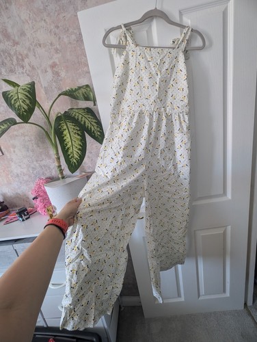 Zara women floral jumpsuit - zara,