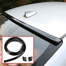 GLOSS BLACK 59“ Universal Car Rear Roof Trunk Spoiler Wing Tail Lip Trim Rubber