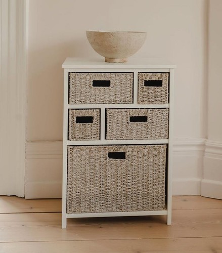 White chest drawers - chest, of