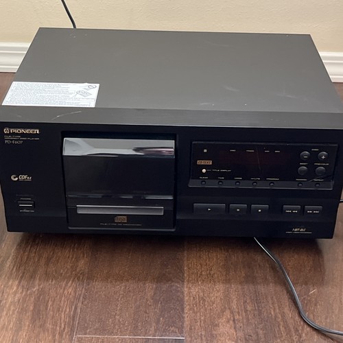 Pioneer f607 file type - pd-f607, cd