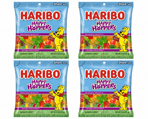 Pack haribo gummy candy - 4,
