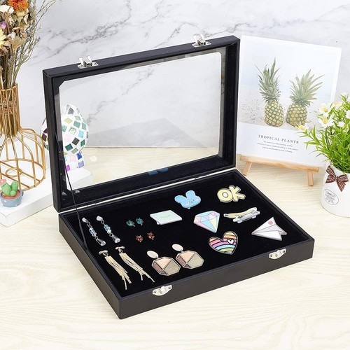 Pin display case shadow box - display,
