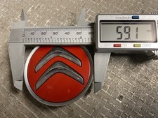 Citroen 59mm  wheel centre cap