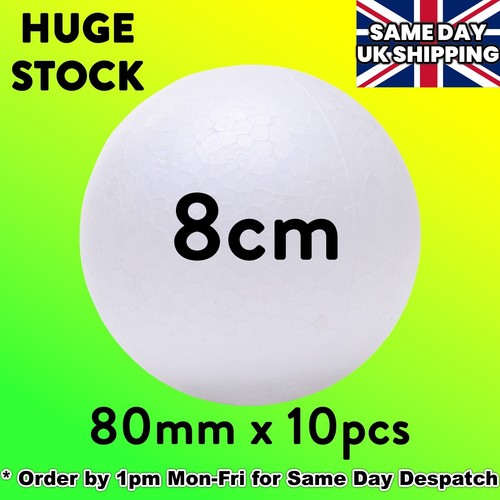 Polystyrene modelling balls - modelling,