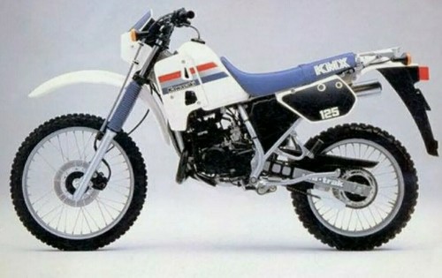 Kawasaki kmx125 1986 - kmx125, decal