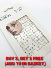 Face Gems Adhesive Glitter Jewel Tattoo Sticker Festival Party Body Make UPKAZ01