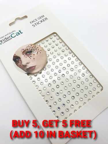 Face gems adhesive glitter - face,