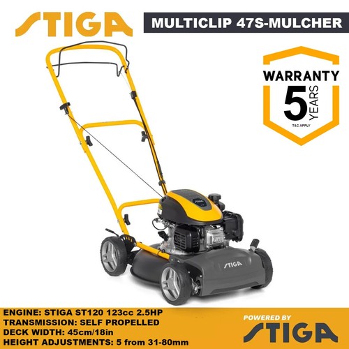 Stiga multiclip 47s self - stiga,