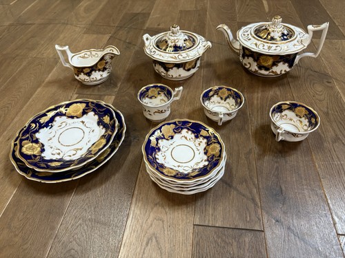 Incomplete tea set royal - set,