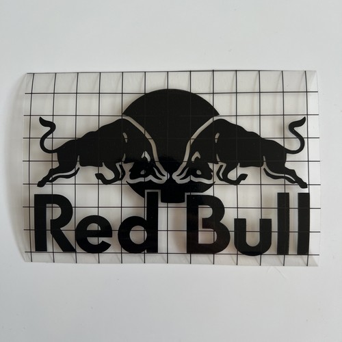 Redbull logo black die - redbull, cut