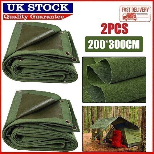 2pcs heavy duty canvas - duty, tarp
