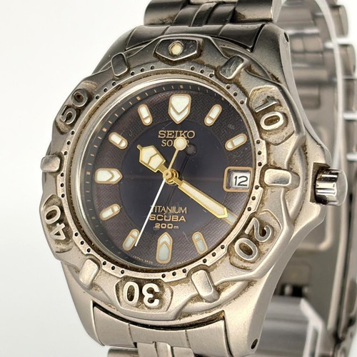 Seiko scuba 5k25 0a10 - seiko,