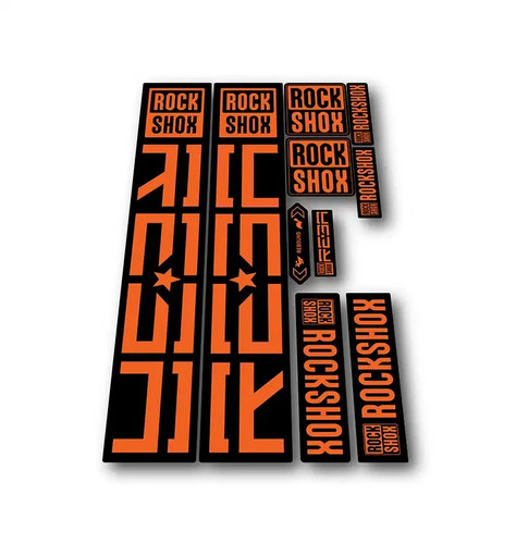 Rockshox reba fork stickers - rockshox,