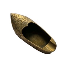 Vintage Brass Shoes Ashtray