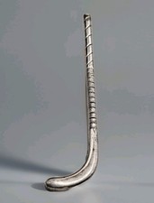 Vintage Long Skirt Kilt Stock Pin Brooch Silver Tone Hockey Stick shinty stick ?