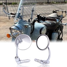 Pair 7/8" 22mm Bar End Mirrors