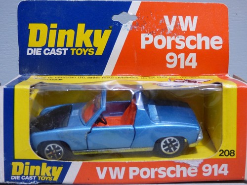 Dinky toys 208 porsche 914 - 208, vw