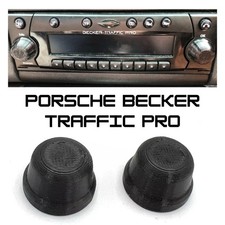 X2 Porsche Becker Traffic Pro Radio Replacement Knobs 3D Printed Parts