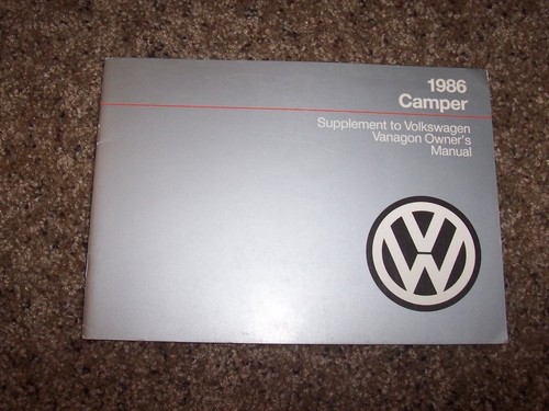 1986 volkswagen camper - volkswagen,