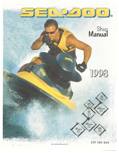 Sea doo service - service, manual