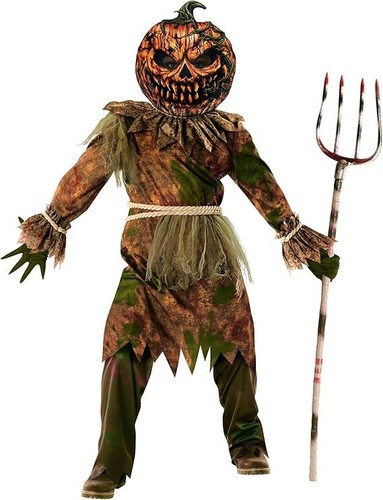 Boys scary pumpkin costume - pumpkin, +
