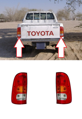 New rear tail light lamp - rear,